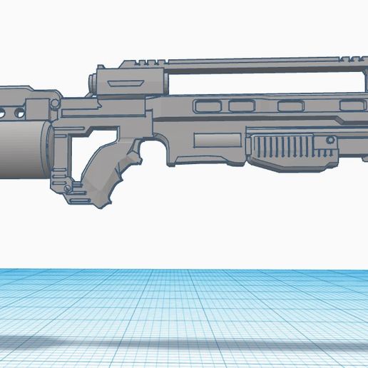 🔫 1:18 scale killzone helghast helghast sta-52 rifle (killzone 1)・ STL ...