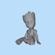 无标题_conew1.jpg Baby Groot - 3d print 3D print model