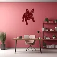5.webp French Bulldog Running Wall Art