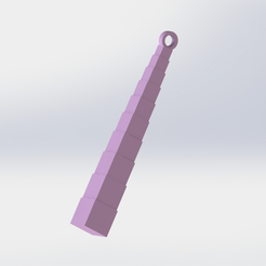 torre.png Archivo STL Llavero torre rosa Montessori・Idea de impresión 3D para descargar