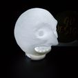 IMG_20230528_192741602.jpg Файл STL Zelda Majora's Mask Moon Light Tealight・3D-печатный дизайн для загрузки
