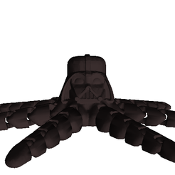Untitled-1~2.png Fichier STL PIEUVRE DARTH VADER - POLVO DARTH VADER - DARTH VADER PULPO・Design imprimable en 3D à télécharger