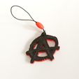 DSC07634__.JPG Free STL file Anarchy Keychain・3D printable model to download