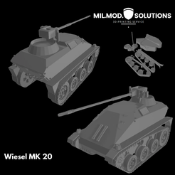 Wiesel-1-MK-20-Präsentationsbild.png STL file Wiesel 1 MK 20 (kommerzielle Lizenz)・3D printing idea to download