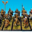 Mounted-Dwarves.jpg Crusader Dwarves Mounted Warriors