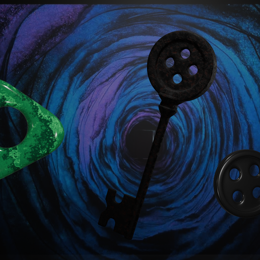 Coraline Props/ Christmas Ornaments - 3D model önizlemesi