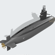 Zwaardvis-7.png Zwaardvisklasse / Swordfish class Submarine for RC scale 1/50