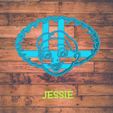 Diseño sin título-8.jpg Jessie cookie cutter / cortador de galleta de Jessie