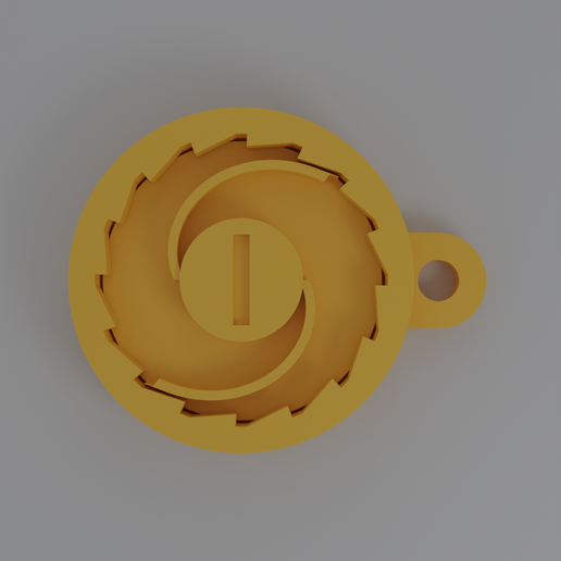 Llavero fidget clicker de trinquete / Ratchet Clicker Keychain