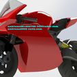 Panigale3Dprint03.JPG Ducati V4 SportBike Motorcycle miniature 3D print model