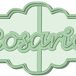 Rosario_1.png STL file Customized Rosario cookie cutter・3D printer model to download, osval74