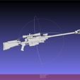 meshlab-2021-12-01-16-07-17-28.jpg Sword Art Online Sinon Hecate II Rifle Basic Model