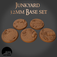 32mm-Junkyard-base-render.png 32mm Junkyard Base set (Supported)