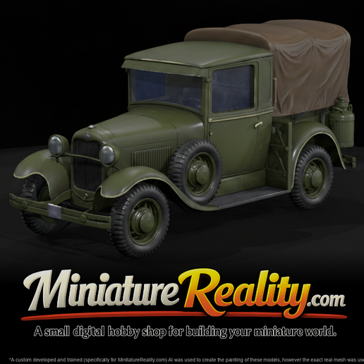 Interwar Military Cargo Truck Generic