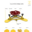JOYSTICK-MARBLE-GAME.jpg STL file JOYSTICK MARBLE GAME・3D printable model to download