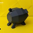 lechonk-low-poly-pokemon-stl-3D-print-03.jpg Lechonk Low Poly Pokemon