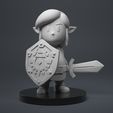 Link_clay.0014.jpg Fichier STL Lien vers la légende de Zelda Firgure・Objet pour imprimante 3D à télécharger