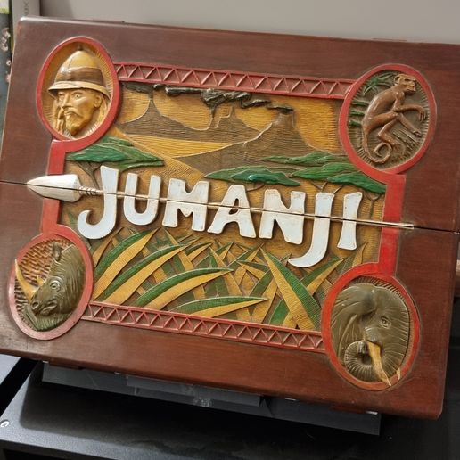Réplique Du Jeu De Société Jumanji - Neuf - Fabriqué En Italie