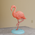 FLAMINGO-SCULPTURE-1.png Flamingo sculpture stl 3d print file
