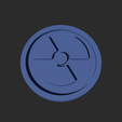 radioactive-3.png Radioactive Disc – 3D Printable Game Token