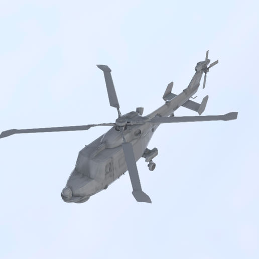 🚁 AgustaWestland AW159 Lynx Wildcat・ 3D File for 3D printing・Cults