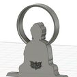 Sitting-Buddha-upright.jpg Free STL file Sitting Buddha with Lotus・3D printer design to download