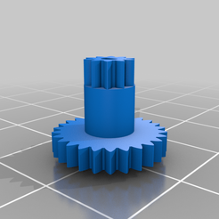 26_tooth_axle_gear_long_chassisgreen.png Free STL file Hexmod Axle Gear (long yellow chassis)・Design to download and 3D print, p928s1984