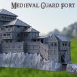 Medieval-Guard-Fort-1-p.jpg Medieval Guard Fort  28 mm Tabletop Terrain