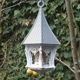 Garden House Bird Feeder8.jpg Garden House Bird Feeder