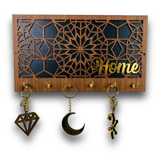 Archivo 3D Personalized Rectangular Key Holder Laser Cut Files & SVG ...