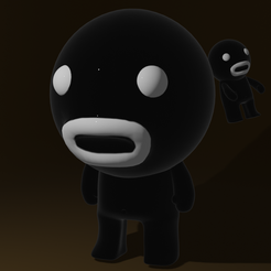 steven-png.png STL file "Steven And little Steven" Time Fcuk / The binding of Isaac・3D printer design to download