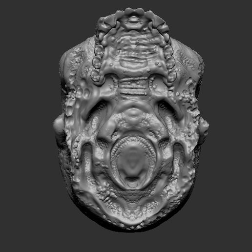 06.jpg ZOMBIE ohne Kiefer KEYCHAIN