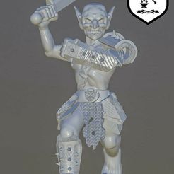 IMG-4.jpg Goblin with a sword, Goblin D&D