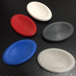 Worry_Stone_Collection.JPG Free 3D file Relaxation Stone (Worry Stone)・3D printing model to download