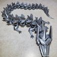 Articulated dragon robot with moving jaws!
