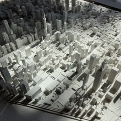 IMG_3340.jpg STL file CHICAGO FRAMED WALL ART CITYSCAPE ARCHITECTURE BUILDINGS SOUVENIR CITY MAP ART・3D printable model to download