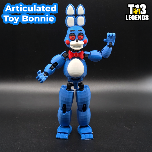 Toy Bonnie - Five Nights At Freddy's 3 Inspired  Articulated Figure