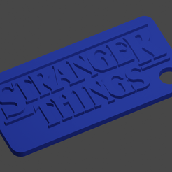 3.png Stranger Things Keychain