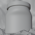 u-n-ti-led.png 3d Model Of Nutella bottle Filled With Chocolate