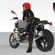 viuda-moto.187.jpg Black Widow on Black Widow Bike Marvel Motorcycle