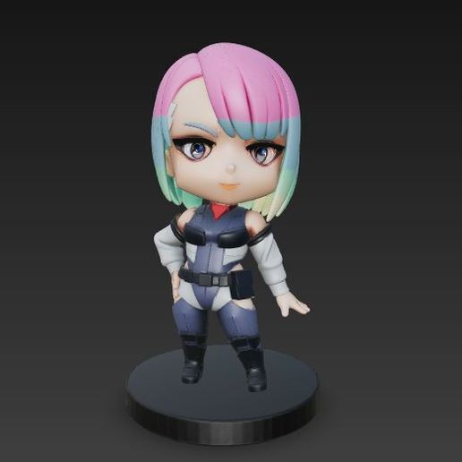 lucy cyberpunk edgerunners 3D model