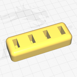 06db4e85-5877-42fb-9b02-8f85ed5342e7.png Free 3D file USB holder for wide USB sticks・Model to download and 3D print