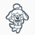 SSDD.png ISABELLE 1 - COOKIE CUTTER / ANIMAL CROSSING