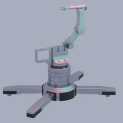 2nd-Render.png Sci fi Robotic Arm and Picking Machine