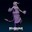 04.jpg Girl Tiefling Succubus Conjurin 2 version and Nude 3D print model