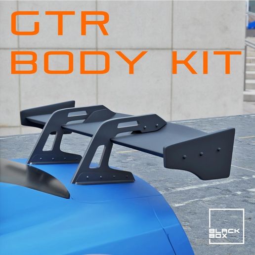 a6.jpg 3D file Widebody Set for GTR R35 Diecast models and RC・3D printable model to download, BlackBox