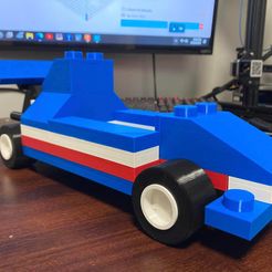 350245763_211219178423493_7458167018507475686_n.jpg STL file Construction Brick INDY Car・3D printing template to download