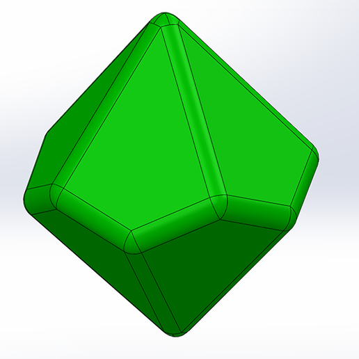 dice オブジェ 🎲 10 sided dice・Free STL File for ・Cults