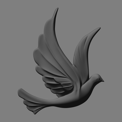 320c.png pigeon stl cnc design