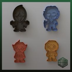 PACK-COOKIE-CUTTER-HALLOWEEN-2K23.jpg STL-Datei KEKSAUSSTECHER-PACKUNG - HALLOWEEN 2K23・3D-druckbare Vorlage zum herunterladen